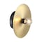 Designers Fountain Harmoni 9 in. 1-Light Matte Black Wall Sconce Light with Brushed Gold Disk Accent for Bathrooms D313C-WS-MB - alternate 3